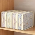 thumbnail image 6 of 4-Pack Extra Thick Storage Bags for Bed Sheet Quilt Comforter Closet Shelf Organization Home Tidying Moving 11.81x15.75x4.72in, 6 of 8