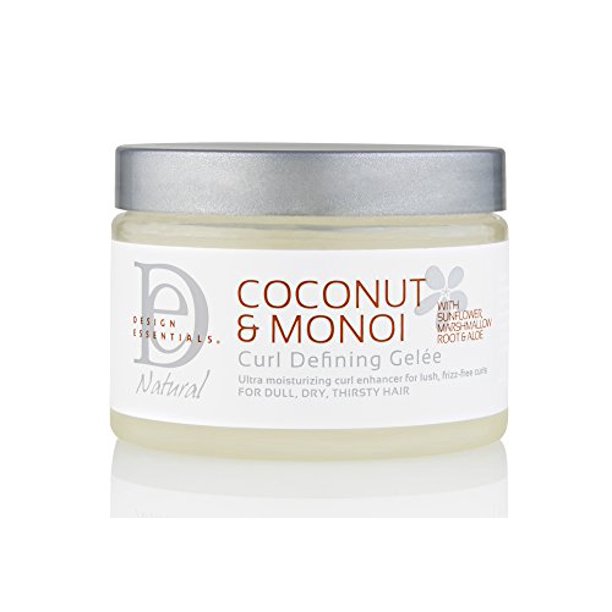 Design Essentials Natural Coconut & Monoi Curl Defining Gelee, with