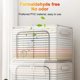 thumbnail image 3 of Foldable PVC Household Storage Box Large Capacity Transparent Clothes Organizer Storage Container for Toy and Blanket Household Items, 3 of 5