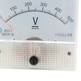 thumbnail image 4 of Voltímetro Cola Rectangular 85C1 Panel Analógico 63x56x58mm Medidor de Voltaje DC, 4 of 8