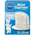 thumbnail image 2 of (8 pack) Pillsbury Moist Supreme White Cake Mix, 15.25 oz Box, 2 of 17