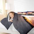 thumbnail image 4 of jejeloiu Teens Skateboard Gaming Queen Comforter Set,Gamer Bedding Comforter Set For Boys 3-Piece, 4 of 8
