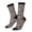 3 Black, variant on Snowflake Fox Crew Socks for Men & Women, Breathable Casual Athletic Ankle Socks