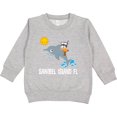 thumbnail image 2 of Inktastic Sanibel Island Florida Dolphin Toddler Sweatshirt, 2 of 4