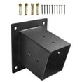 thumbnail image 1 of Mosiee Outdoor Patio Pergola Hardware Kit 4X4 Pergola Brackets Customizable Design Easy Installation Rust Resistant Slanted Roof, 1 of 9
