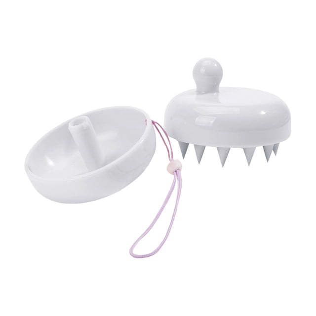 Cepillo para champú, lavacabezas, peine para masaje capilar, cepillo de silicona desmontable, peine exfoliante, cepillo para el cuero cabelludo