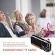thumbnail image 4 of 2X Mini Radio AM Altavoz Estéreo Portátil Digital Reproductor de Audio MP3 Radio Linterna LED Soporte Unidad USB Tarjeta TF Entrada Auxiliar, 4 of 5