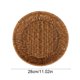thumbnail image 3 of CaiYueKe Plastic Woven Storage Basket Tray for Kitchen Fruit Vegetables Snacks Candy Bread Organization Multi Functional Home Decor Imitation Vines Rattan Style, 3 of 8