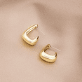 thumbnail image 2 of Generic 1 Pair Fashion Geometric Hoop Earrings Nec, 2 of 5