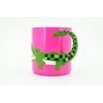 thumbnail image 5 of Crocodile, Alligator, Pink and Green Children's Plastic Drinking Cup Kids Gift 3" F121M B121, 5 of 6
