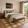 thumbnail image 3 of 9X12 Area Rugs Machine Washable Rugs for Living Room, Non Slip Throw Rug with Rubber Backing, Rug for Entryway、Bedroom、Kitchen、Floor and Dining Room, 3 of 5