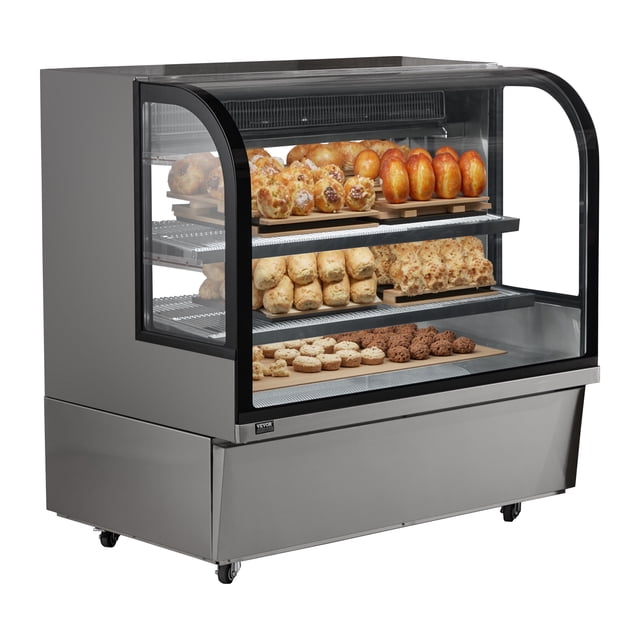 Refrigerated Display Case Bakery Display Fridge Case 18 cu ft/505L 2-Tier