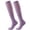 Purple, variant on Women Pilates Socks Non Yoga Athletic Casual Footwear Solid Color Hosiery Comfortable Daily Socks Beige