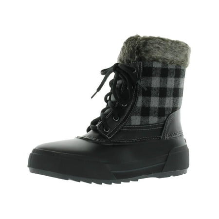 

Easy Spirit Women s Icequeen Leather Lace Up Cold Weather Snow Boots