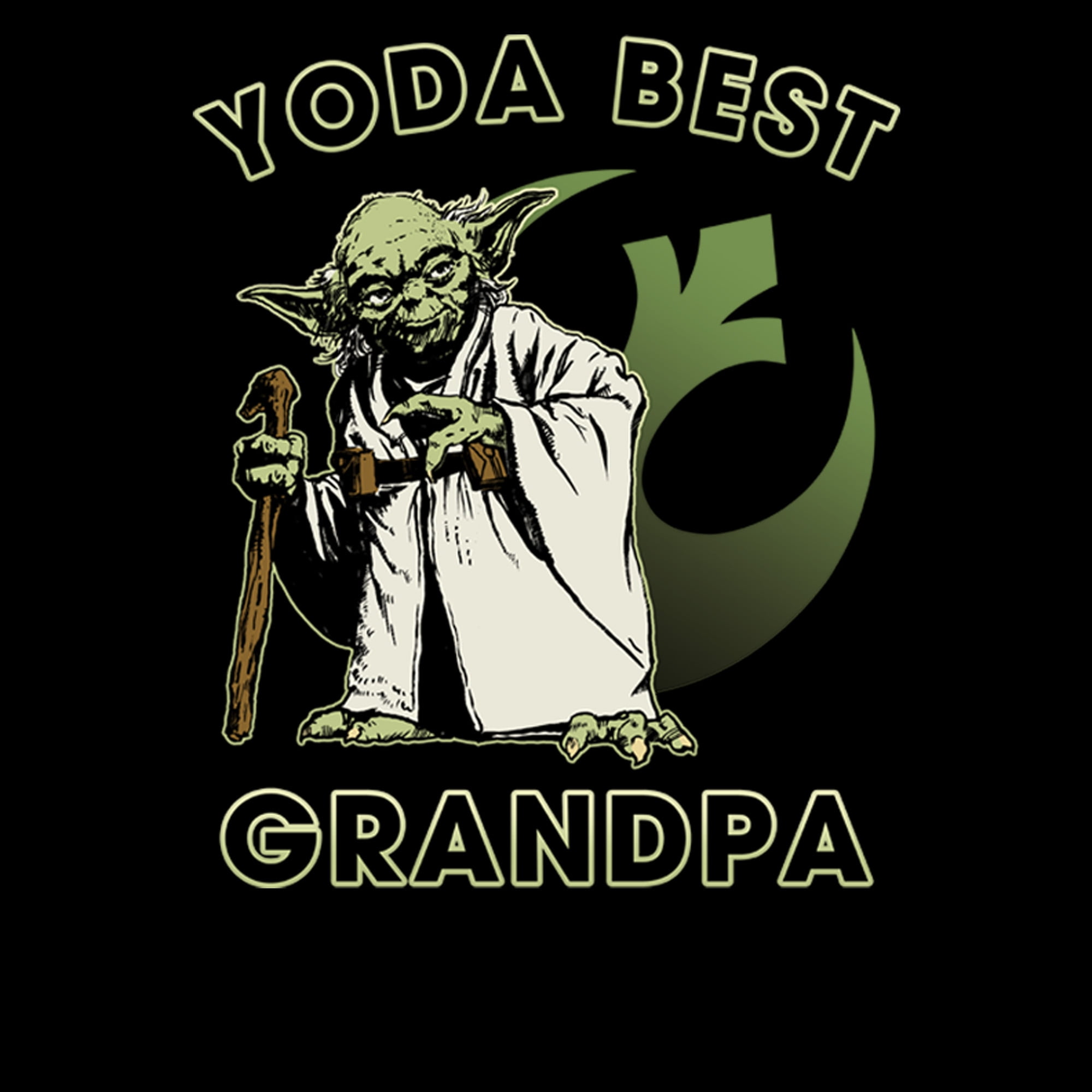 Father's Day Yoda Best Grandpa Love You I Do Premium Sublime