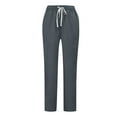 thumbnail image 5 of Garbnen Scrub Sets for Woman Stretch V-Neck Workwear Scrubs Women & Cargo Pants Nursing Uniform with Pockets, 5 of 6