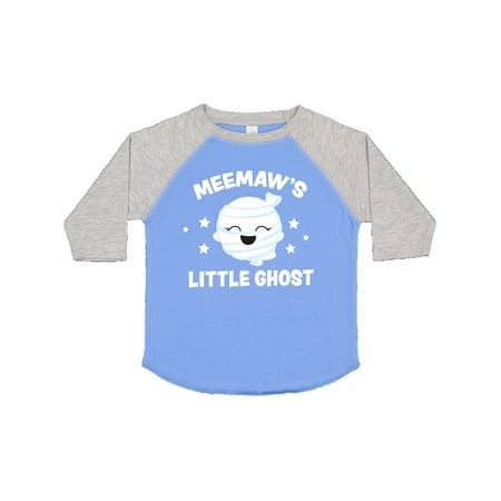 

Inktastic Cute Meemaw s Little Ghost with Stars Gift Toddler Toddler Girl T-Shirt