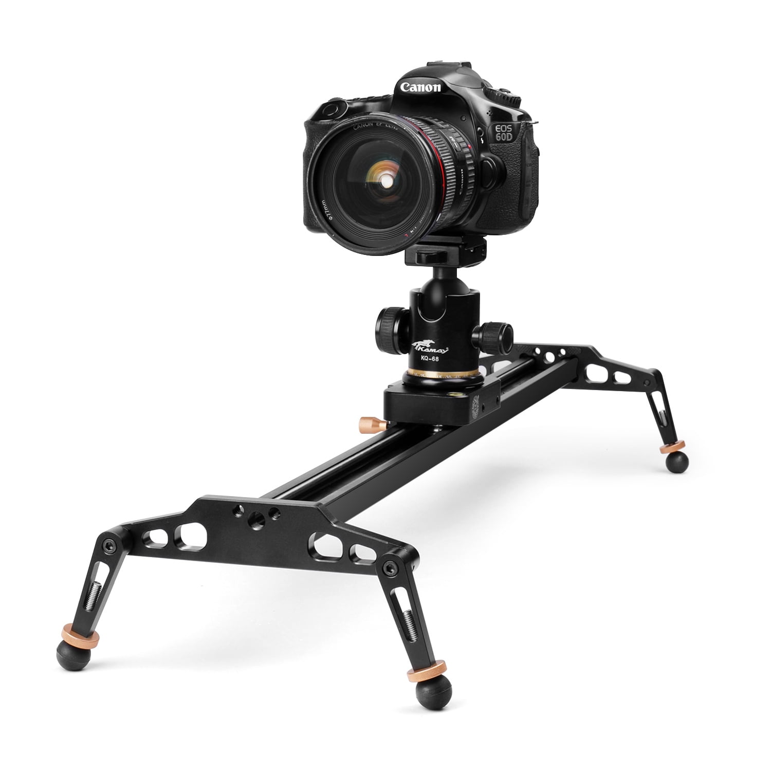 32 inches / 80cm Camera Slider for DSLR, Aluminum Alloy Dolly Track