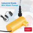 12V Mini Submersible Water Pump - 5L/min Industrial Grade Portable Pump ...