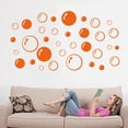 thumbnail image 3 of Transparent Hollowed Wall Decal Sticker for Childrens Birthday Party Room Bath Mural Background, 3 of 5
