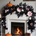 thumbnail image 4 of Thanksgiving Autumn Maple Leaf Wreath Vine Fall Home for Holiday Party, 4 of 5