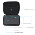 thumbnail image 4 of Action Camera Protective Case, Camera Hard Case Nylon Removable EVA Foam Zipper Closure  For Cable, 4 of 8