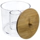 thumbnail image 3 of CONTENEDOR ACRILICO C/TAPA BAMBO TRANSPARENTE REDONDO, 3 of 3