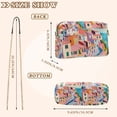 thumbnail image 4 of FORMRS Women Crossbody Purse with Chain Strap Vegan Leather Shoulder Handbag, Abstract Painting, 4 of 7
