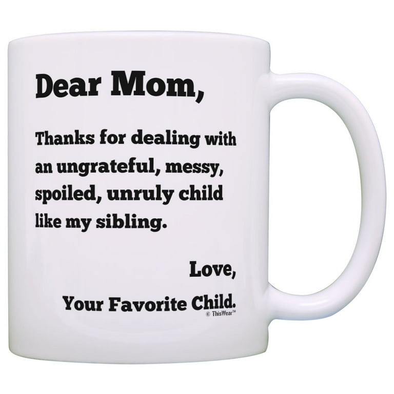 Funny Mom Tumbler Dad Tumbler Coffee Cup I Love My Ungrateful