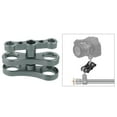 thumbnail image 2 of kurtrusly Aluminum Standard 1" Ball Clamp for Underwater Diving Light Arm System gray, 2 of 7