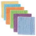 thumbnail image 2 of Luvable Friends Baby Unisex Super Soft Cotton Washcloths, Yellow, One Size, 2 of 3