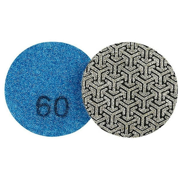 1 Piece 2Inch/50mm Electroplated Diamond Polishing Pad Tile Glass Metal Wood Grinding Deburring Disc P60