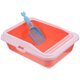 thumbnail image 1 of SKISUNO Caja De Arena Para Con Borde Alto Para Evitar Salpicaduras Color Rosa, 1 of 8
