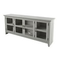thumbnail image 2 of Twin Star Home TV Stand for TVs up to 80", Norwalk Oak, 2 of 8
