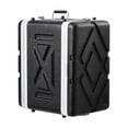 thumbnail image 1 of KFFKFF 6U Rack Case, 14-inch Depth, ABS Server Cabinet with Robust Twist Latches & Handles, Removable Panels for Amplifiers, Mixers, and Mic Receivers, 1 of 9
