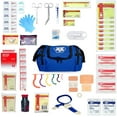 thumbnail image 2 of Ever Ready First Aid EMS First Responder Fully Stocked Trauma First Aid Kit with Gauze (Blue), 2 of 6