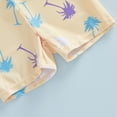 thumbnail image 5 of WAYUTE Toddler Baby Boy Swimsuit Long Sleeve Cartoon Printed Rash Guard 3 Piece Bathing Suit Swimwear Water Activities, 5 of 7