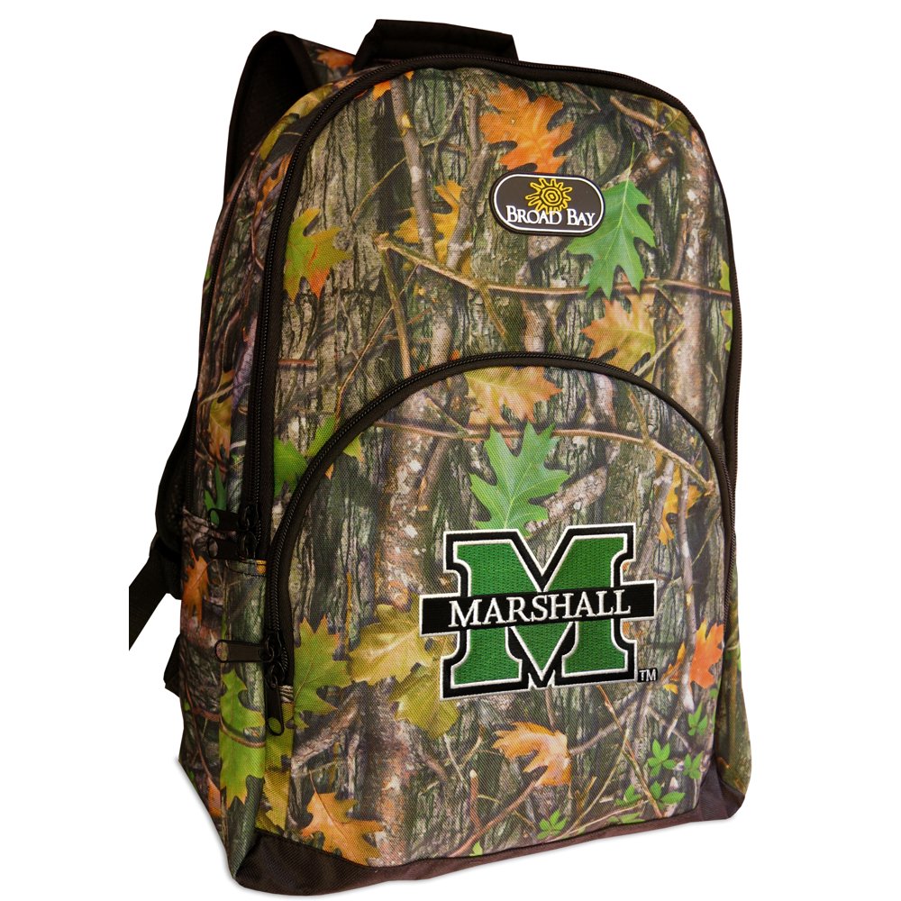 Broad Bay Cotton CAMO Marshall University Backpack Best Marshall