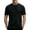 Black, variant on Mens Quick Dry Camo Shirts Crewneck Gym Short Sleeve Breathable Tees Moisture Wicking Running Workout Training Tops