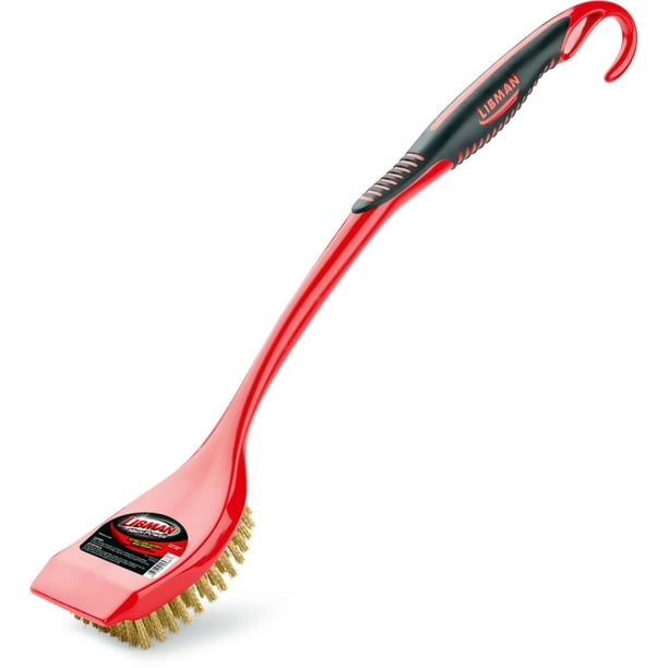 Libman 00568 Long Handle Grill Brush