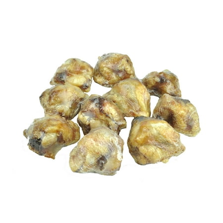 Usa Natural - Downtown Pet Supply All Natural 100% USA Beef Kneecaps for Dogs, Healthy Dog Training Treats Chews, Long Lasting Knee Caps