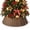 Brown/19.69 x 27.17 x 10.24 inch, variant on Alvantor Water Hyacinth Christmas Tree Collar, Woven Base Cover, Brown, 19.69 x 27.17 x 10.24 in