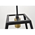 thumbnail image 4 of Indoor Modern Home Decorative Bright Ceiling Resolute 1 Light Black Pendant, 4 of 8