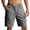 Dark Gray_0402S&27, variant on Fabrcox Cargo Short Men Elastic Waist Corduroy Shorts Sports Hiking Outdoor Big and Tall Men's Bermuda Shorts with Multi Pocket Gray XXXL