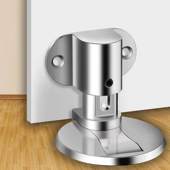 Magnetic Door Stopper Adjustable Height, No Drill Door Holder, Heavy Duty Zinc Alloy Door Catch with Strong Magnet, Floor Mounted Door Stop for Home Office, Available in 7 Colors