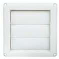 thumbnail image 1 of KAKOWELY Cubierta de ventilación con rejilla de ventilación para secadora exterior, ventilación de pared externa de plástico, 1 of 5