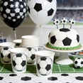 thumbnail image 6 of 10 Pack Disposable Paper Cups 3.5X2.8 Inch Football Theme For Beverages Party Supplies, 6 of 7