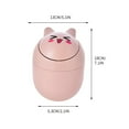 thumbnail image 3 of Hovmgk Desktop Trash Can, Cute Mini Trash Bin for Office & Kids Desk, Small Tidy Waste Container for Countertop, Detachable & Easy-to-Clean Waste Basket, Space-Saving Organizer for Home, 3 of 4