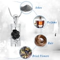 thumbnail image 4 of Rose Flower Cylinder Cremation Jewelry for Ashes Urn Necklace Lockets for Human Ashes Pet Ashes Holder, 4 of 7