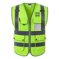 thumbnail image 2 of Chaleco Reflectante de Seguridad Sunnimix Fluorescente XL Verde, 2 of 8